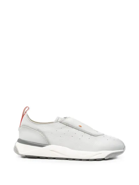 Santoni perforated sneakers