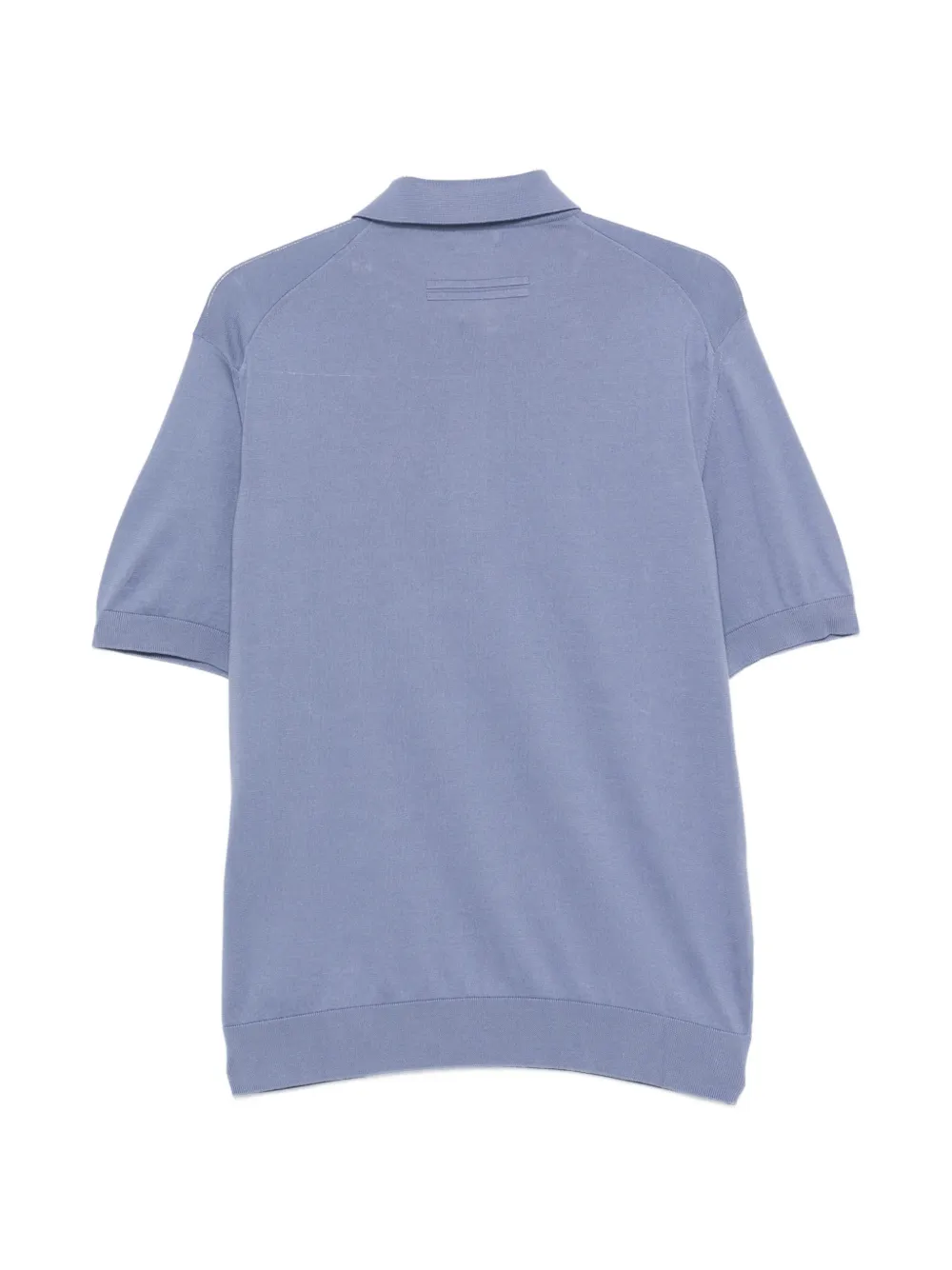 Zegna Poloshirt met korte mouwen Blauw