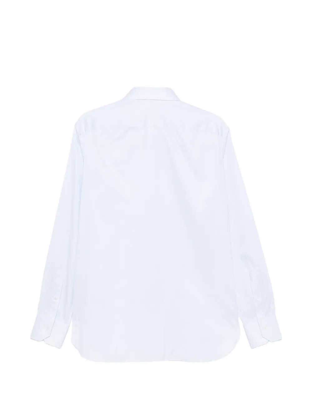 Zegna Gestreept overhemd Wit