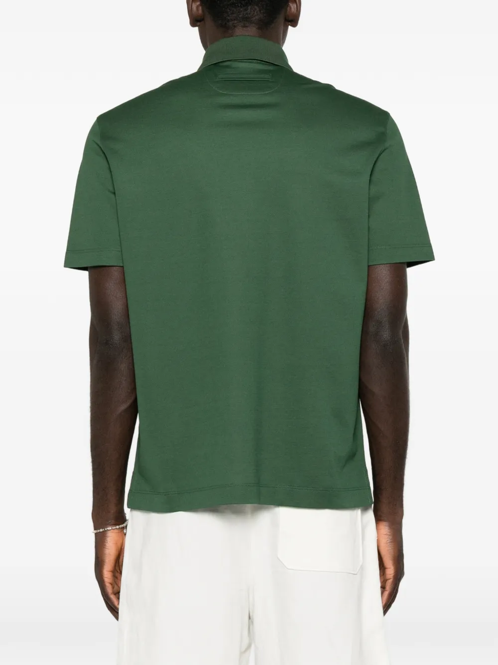 Zegna Poloshirt met korte mouwen Groen