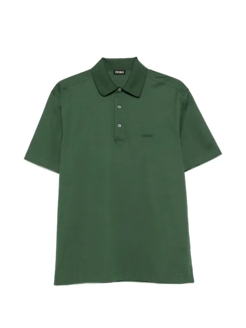Zegna Camisa polo mangas curtas