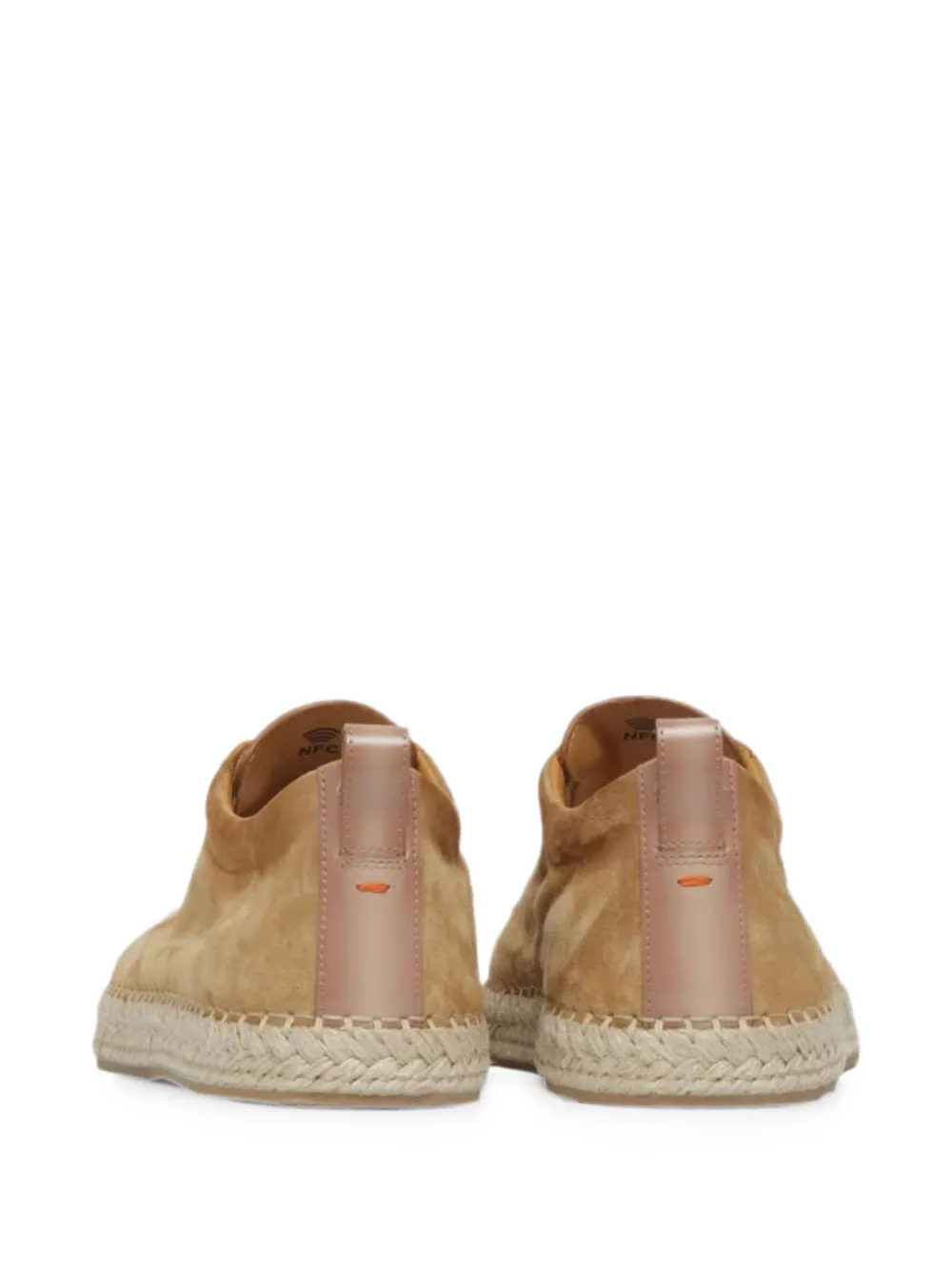 Santoni suede espadrilles Beige