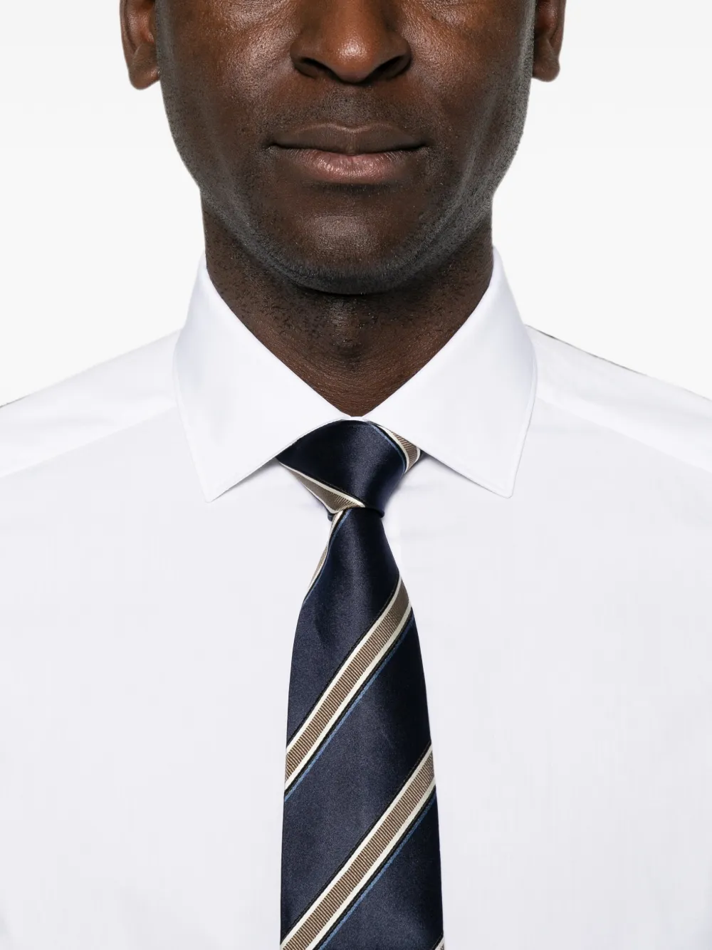 Zegna Overhemd met lange mouwen Wit