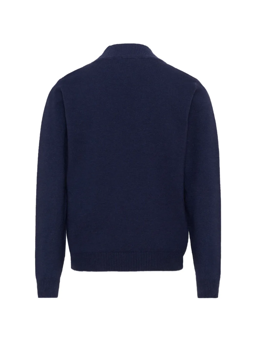 TRUSSARDI JUNIOR Trui met geborduurd logo en hoge hals Blauw