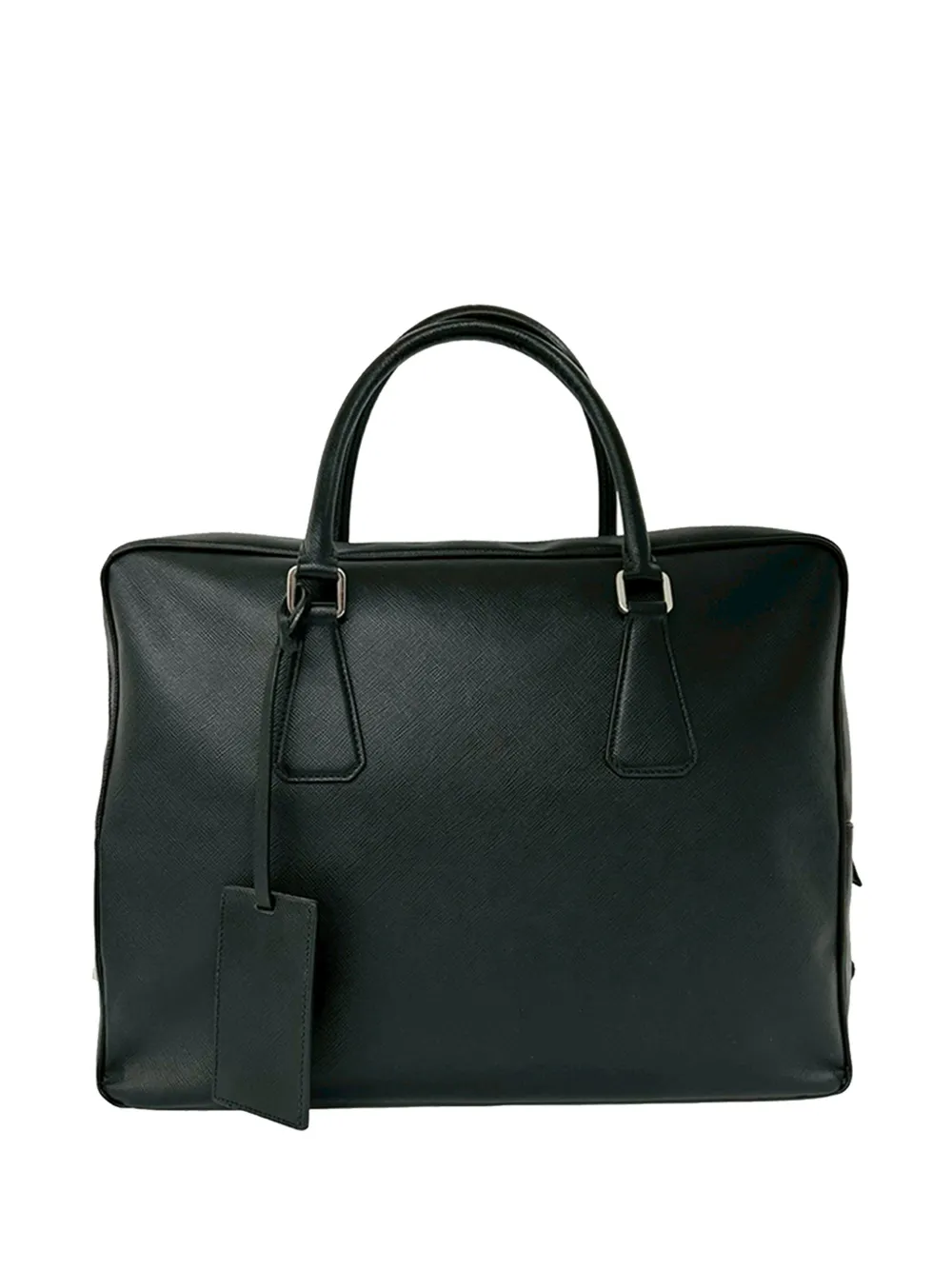 Prada Pre-Owned 2010-2016 Saffiano business bag - Black