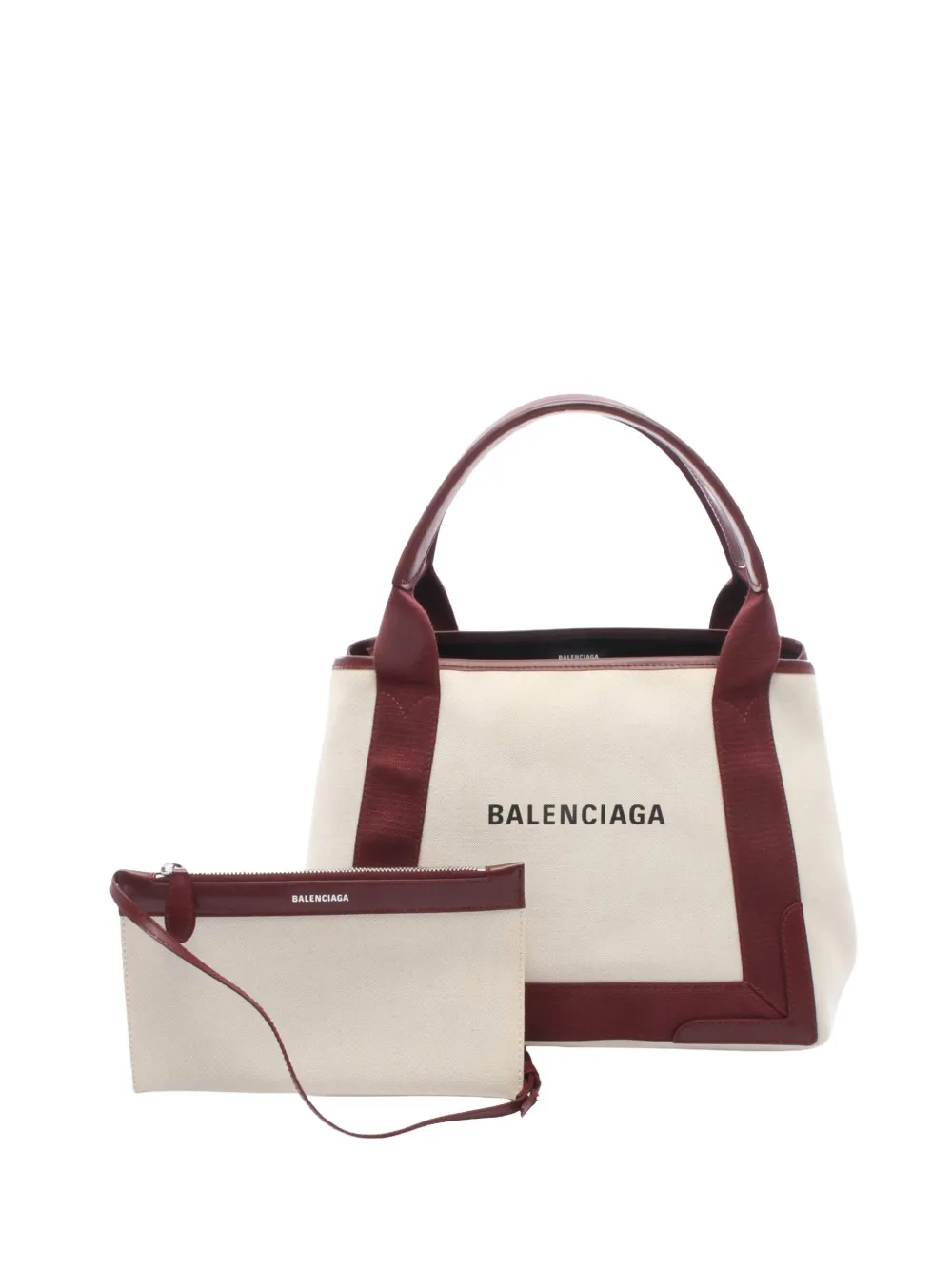 Balenciaga Pre-Owned Borsa tote Navy Cabas S in tela 2010-2016 - Toni neutri
