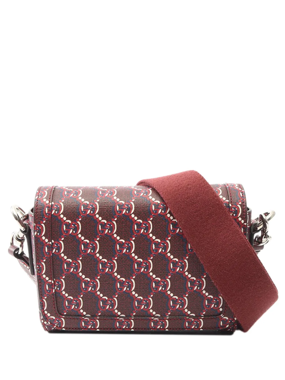 Gucci Pre-Owned Borsa a tracolla GG Shadow mini 2020 - Rosso