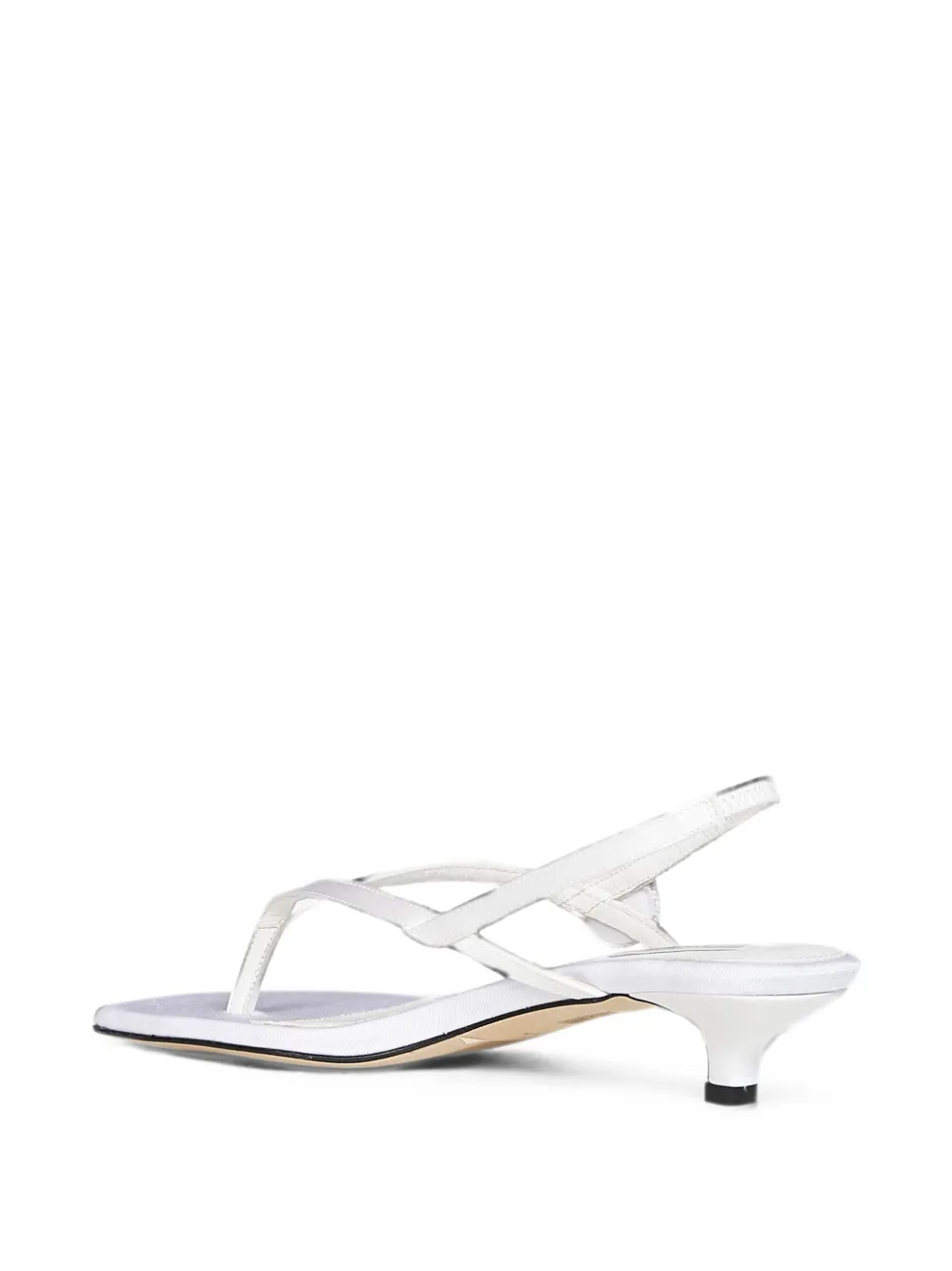 TOTEME Sandalen met gehaakte applicatie Wit