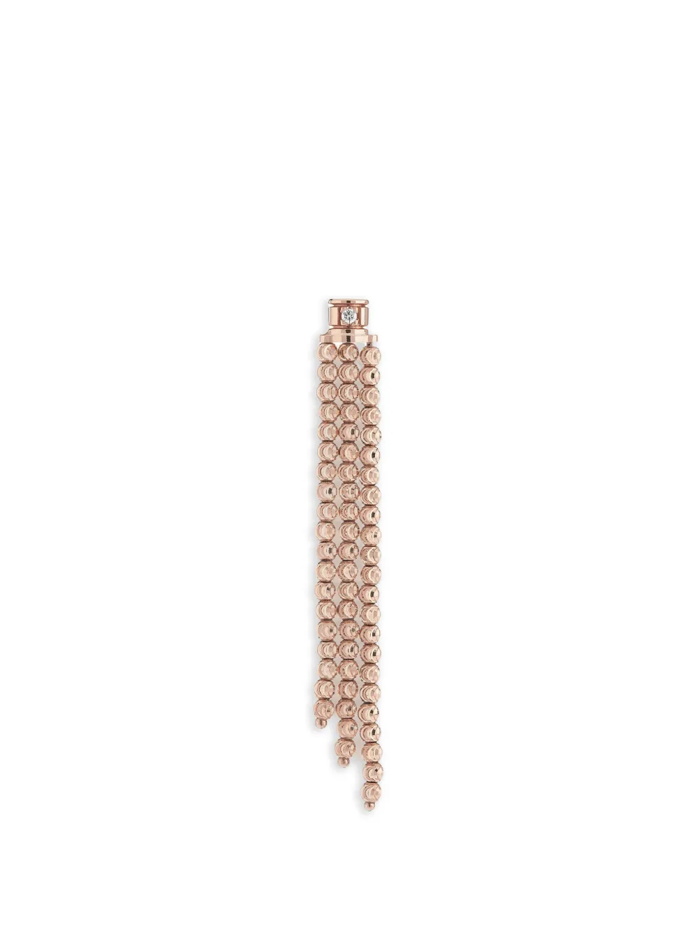 Officina Bernardi Moon Hängeohrringe mit Diamanten - Rosa