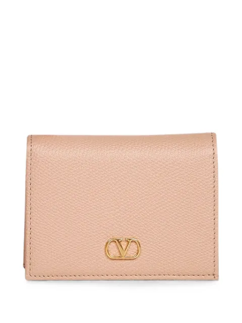 Valentino Garavani VLogo grained leather wallet