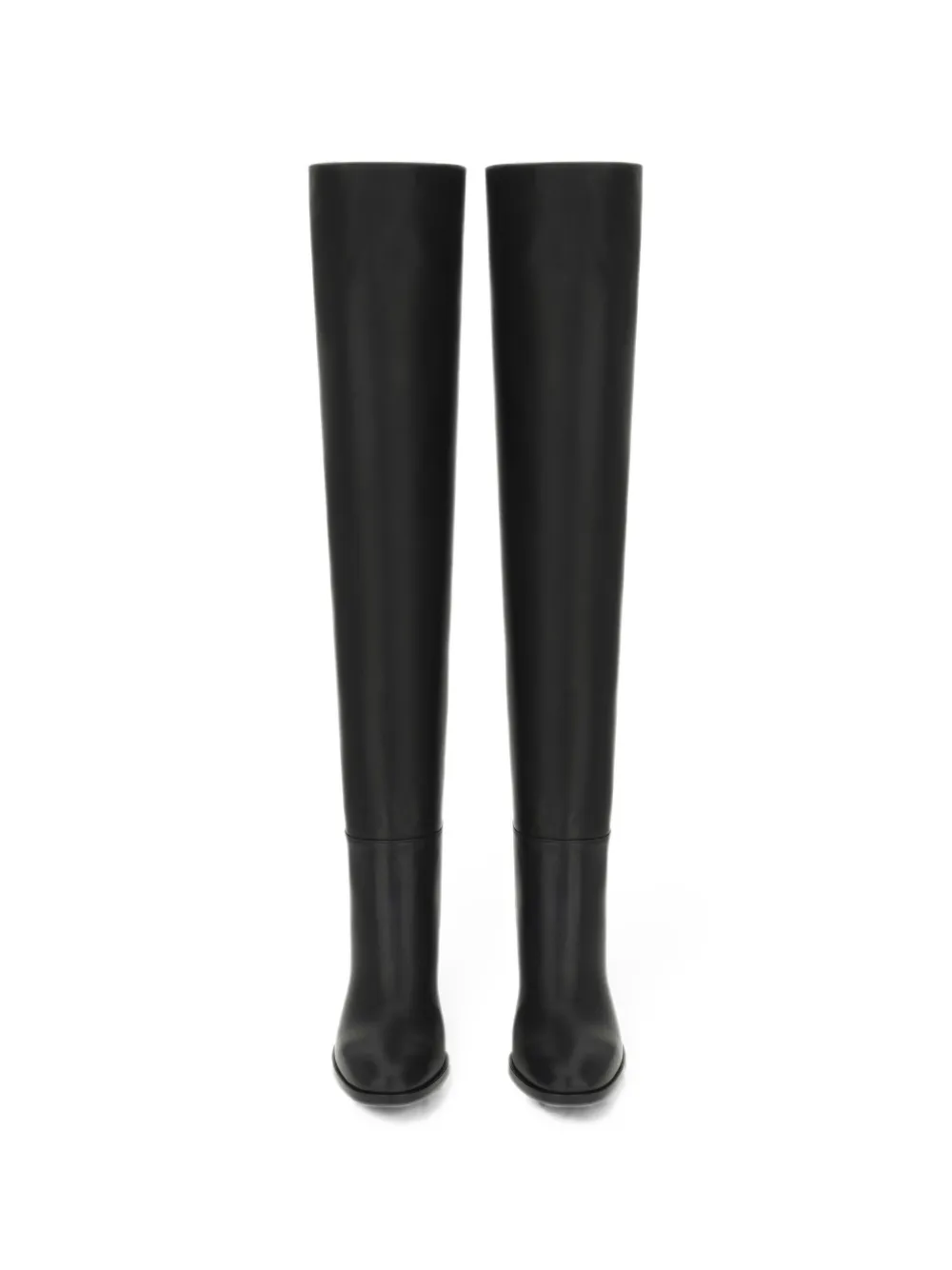 Gianvito Rossi Santiago Cuissard laarzen Zwart