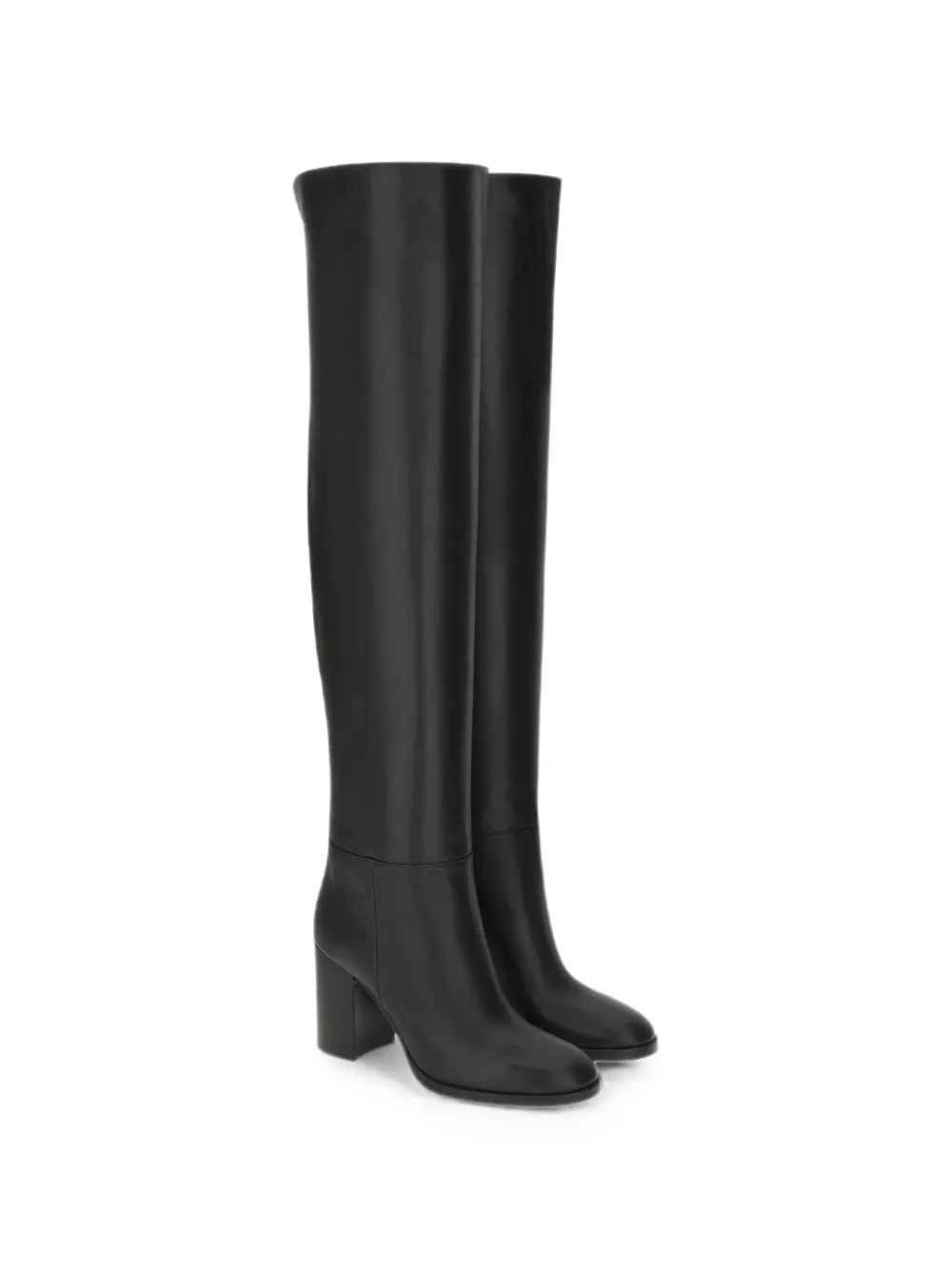 Gianvito Rossi Santiago Cuissard laarzen Zwart