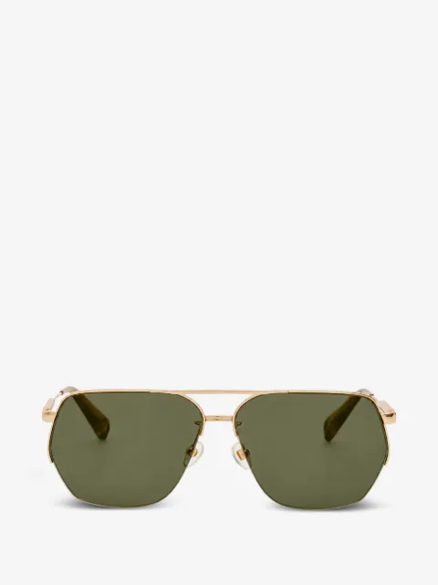 Jacquemus geometric-frame sunglasses