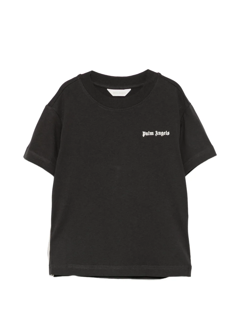 Palm Angels Kids logo-print T-shirt - Nero