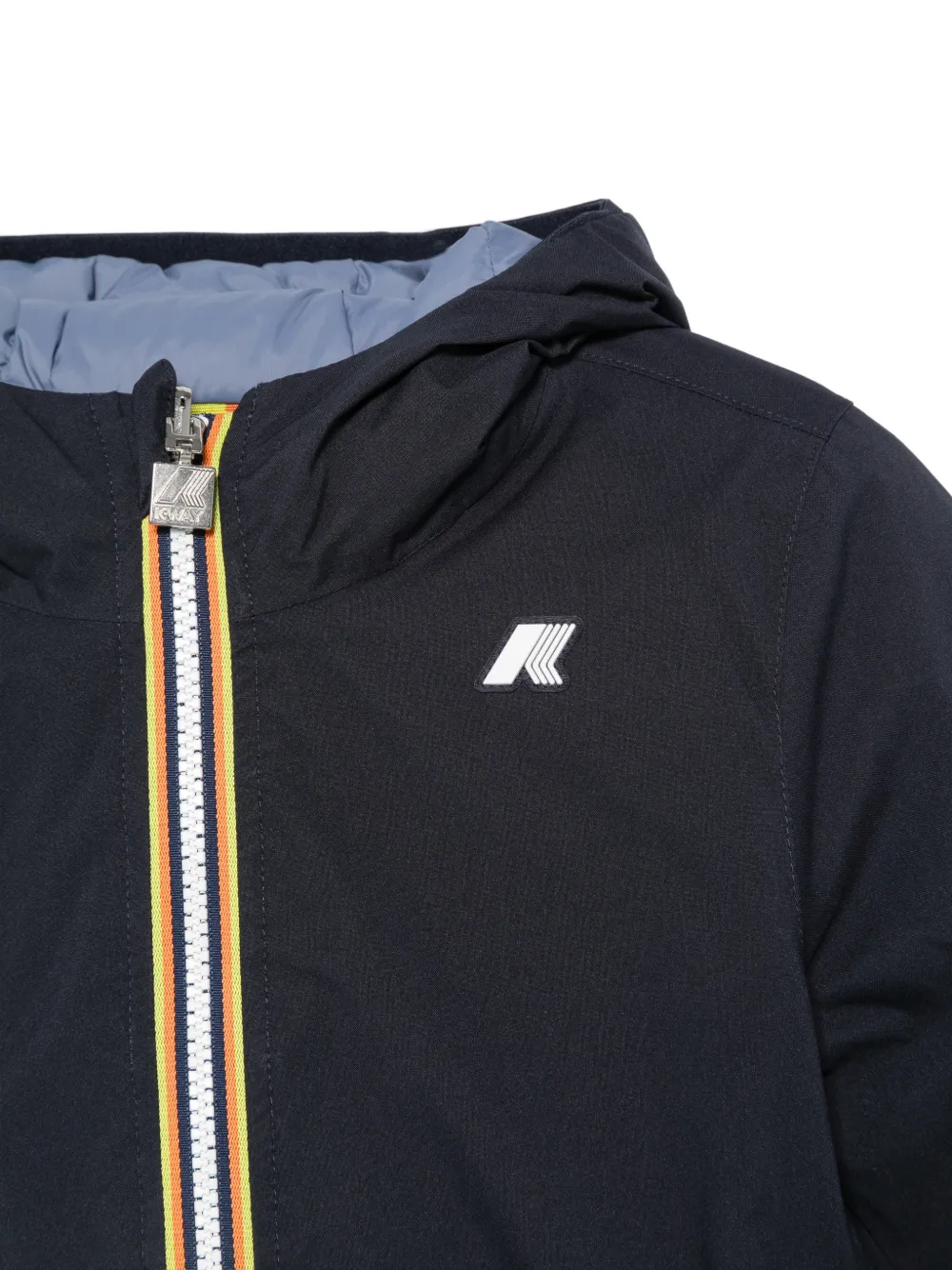 K Way Kids Omkeerbaar jack Blauw
