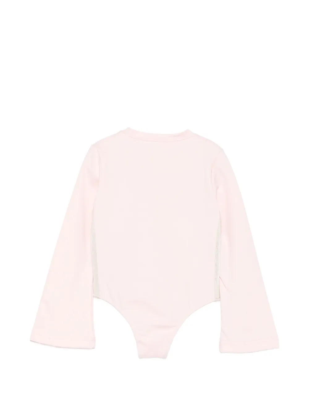 Palm Angels Kids Romper met logoprint Roze