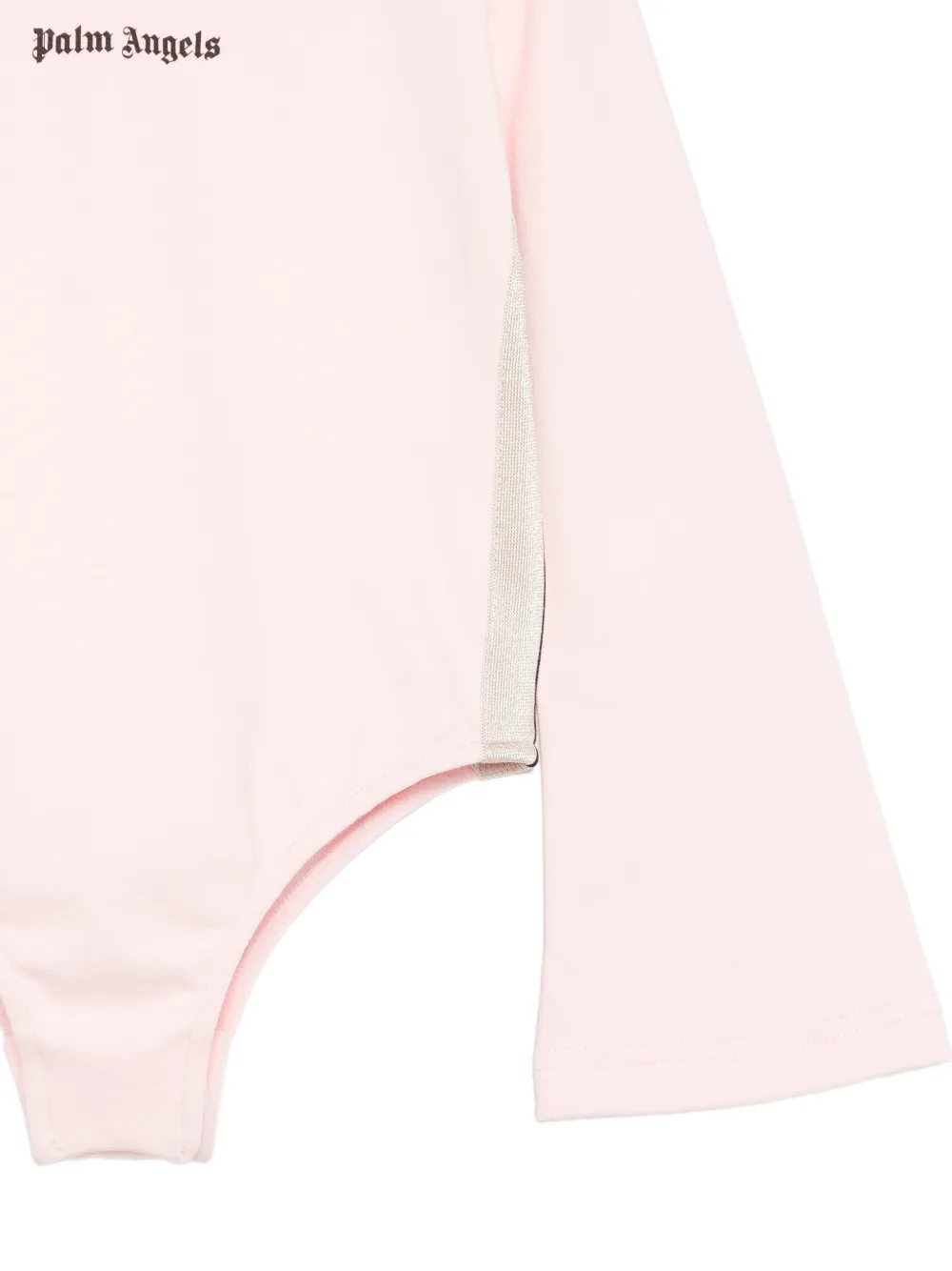 Palm Angels Kids Romper met logoprint Roze