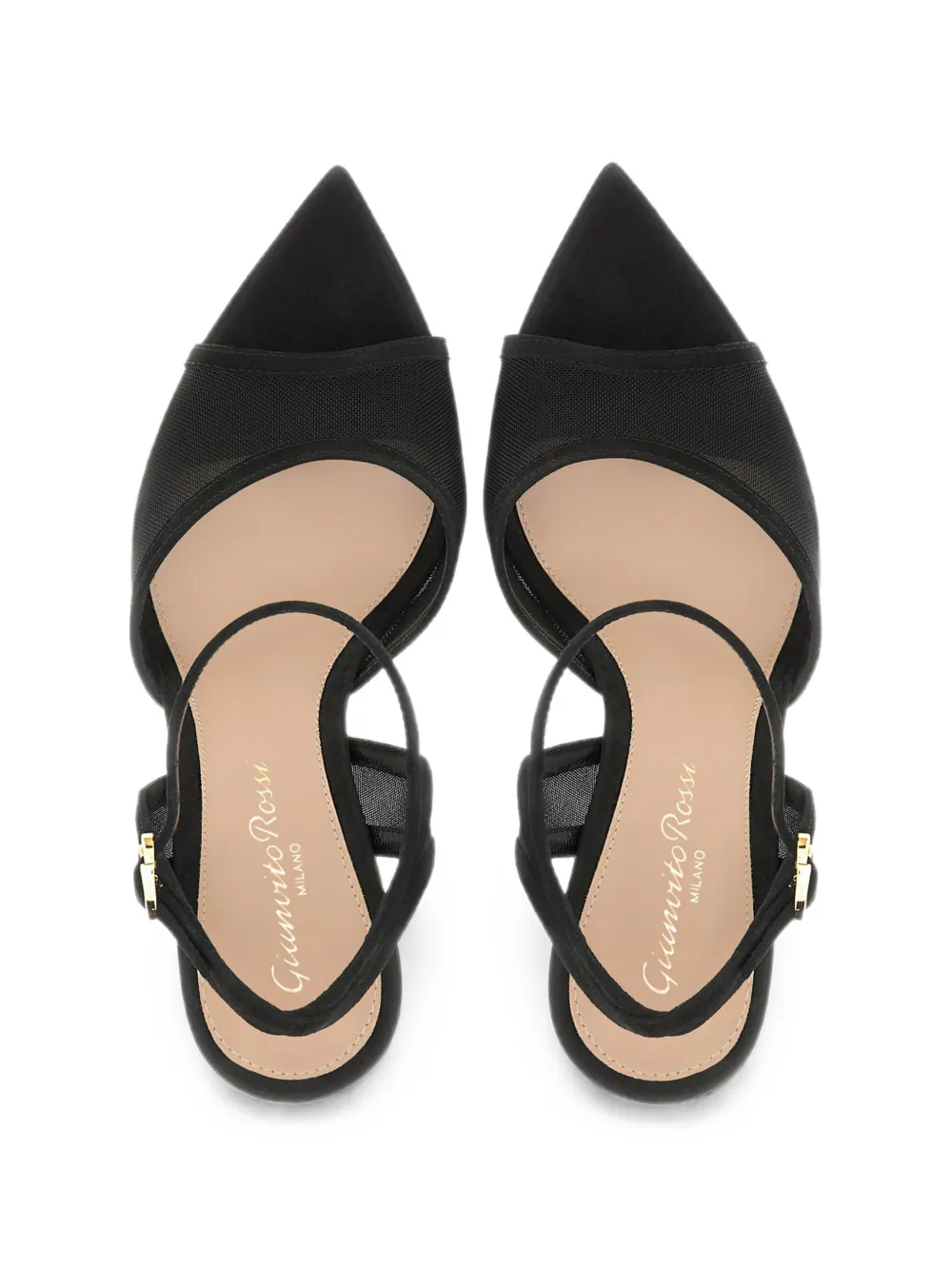Gianvito Rossi Dorotea sandalen met plateauzool Zwart
