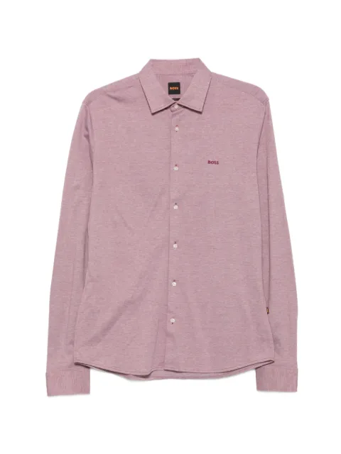 BOSS camisa con logo bordado