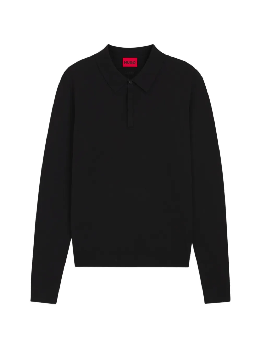 HUGO San Pippo button-fastening polo shirt - Blu