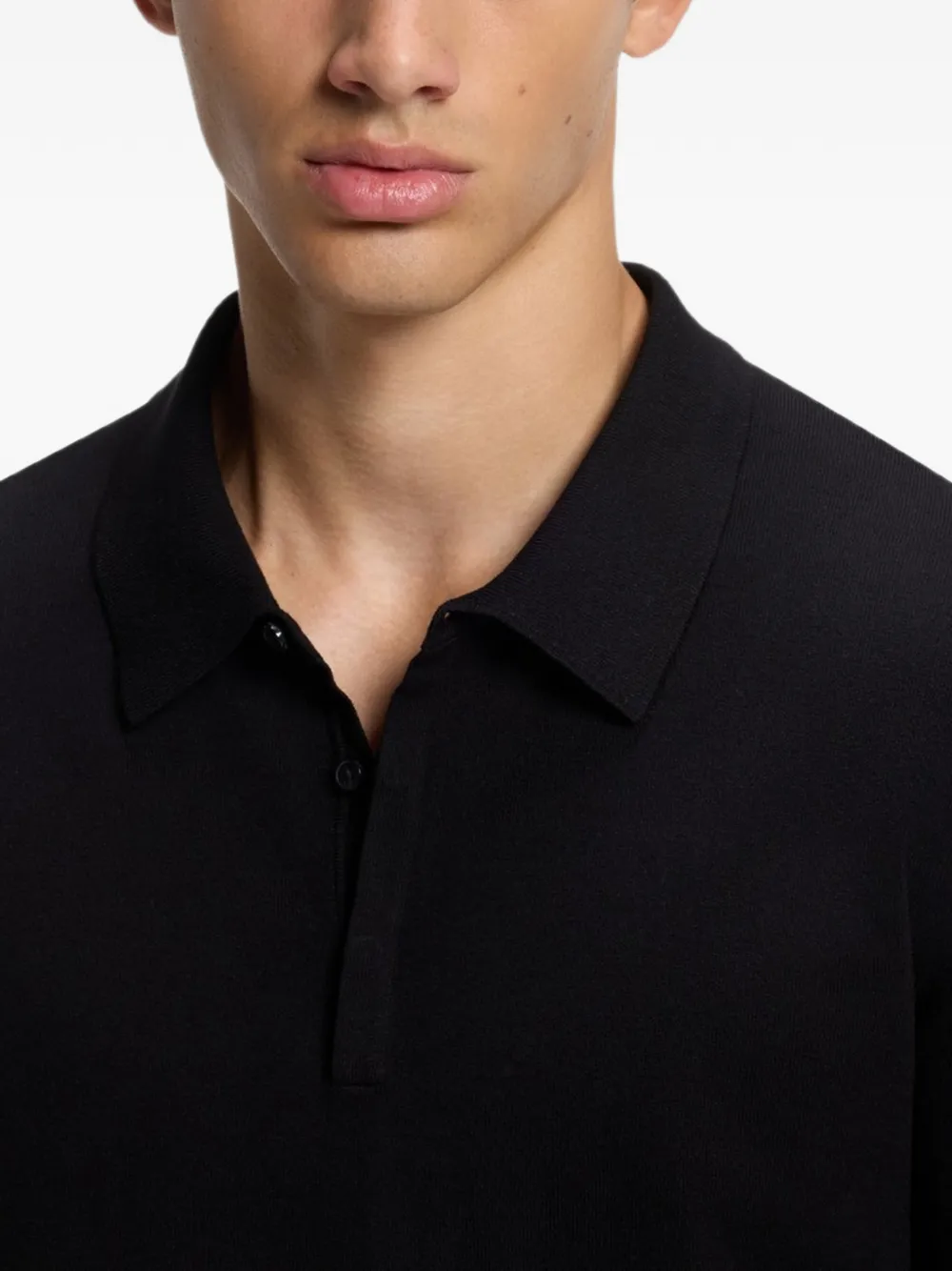 HUGO San Pippo poloshirt met knoopsluiting Blauw