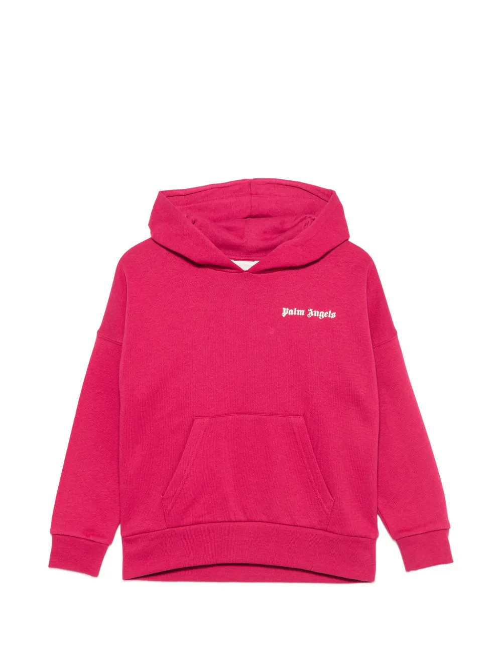 Palm Angels Kids logo-print hoodie - Rosa