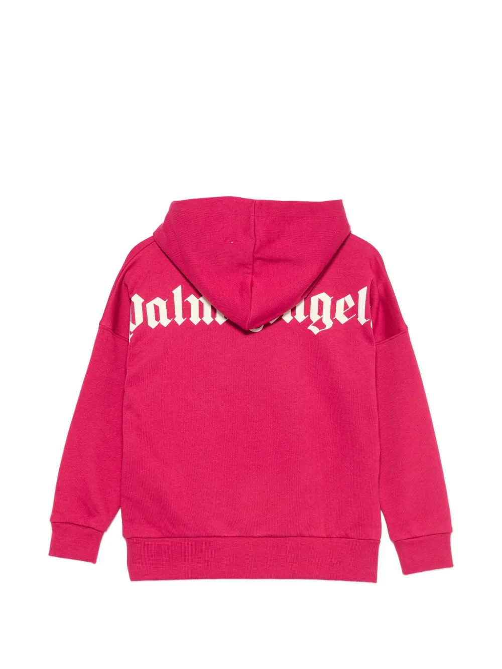 Palm Angels Kids Hoodie met logoprint Roze