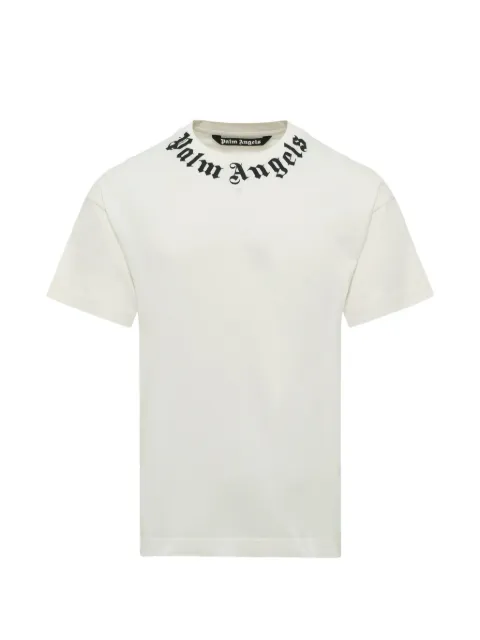 Palm Angels logo-print cotton T-shirt