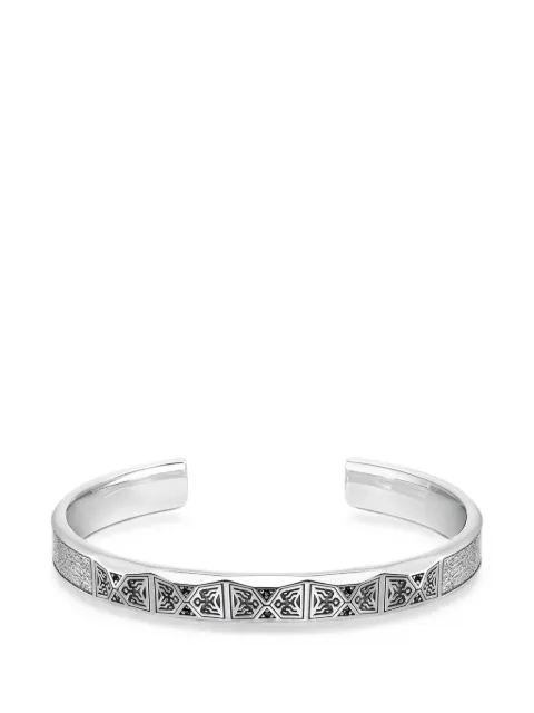 Thomas Sabo engraved sterling-silver cuff bracelet