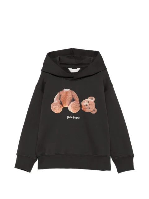 Palm Angels Kids bear-print hoodie