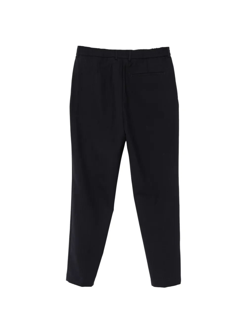 BOSS Wollen broek Blauw