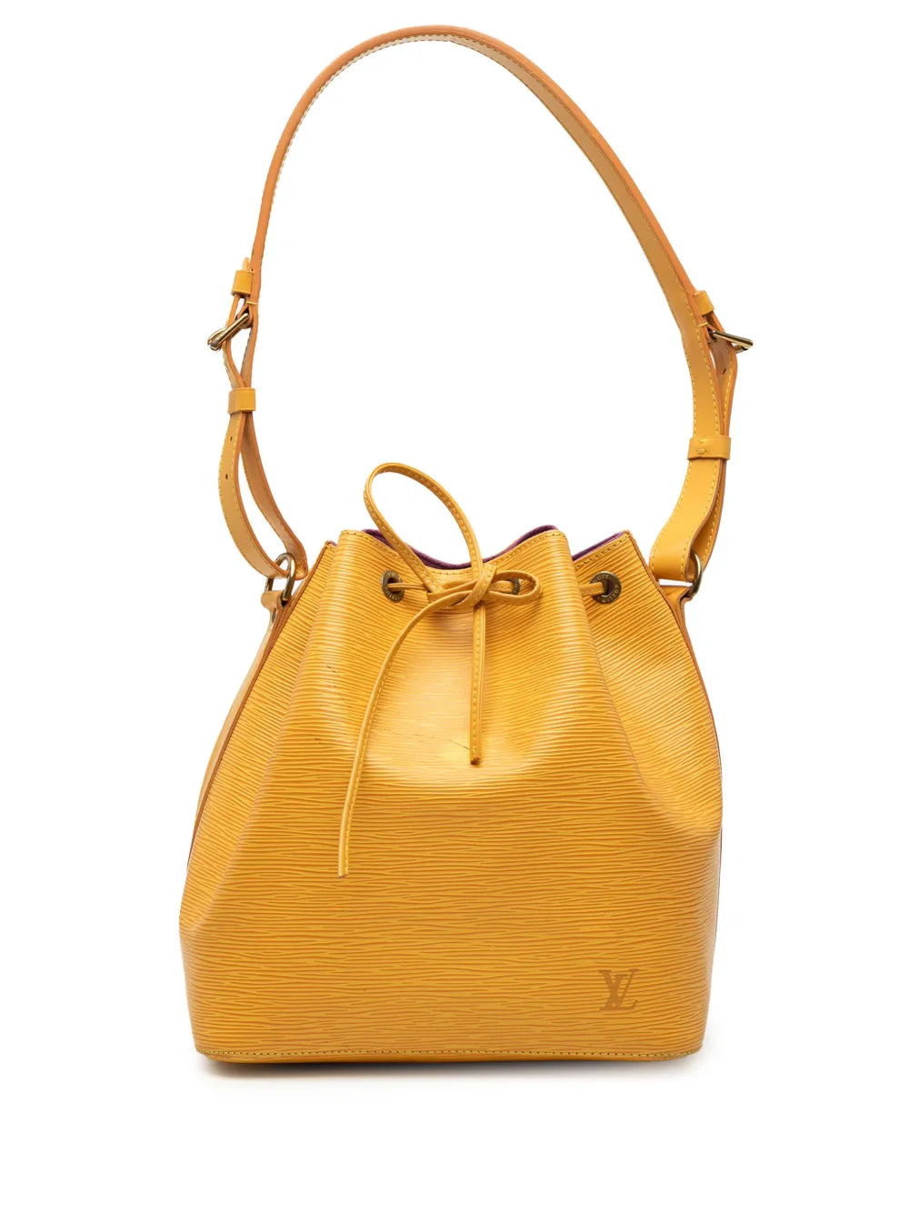 Louis Vuitton Pre-Owned 1995 Epi Petit Noe bucket bag - Yellow