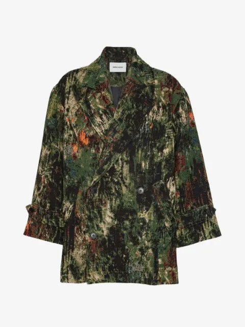 Henrik Vibskov Dimout jacquard coat