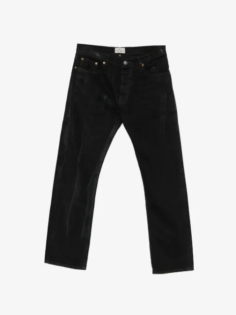 ANTIK DENIM Calça jeans com placa de logo