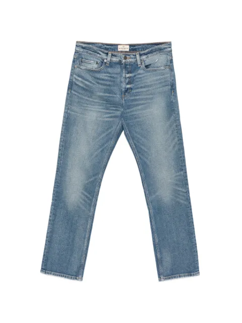 ANTIK DENIM distressed straight-leg jeans