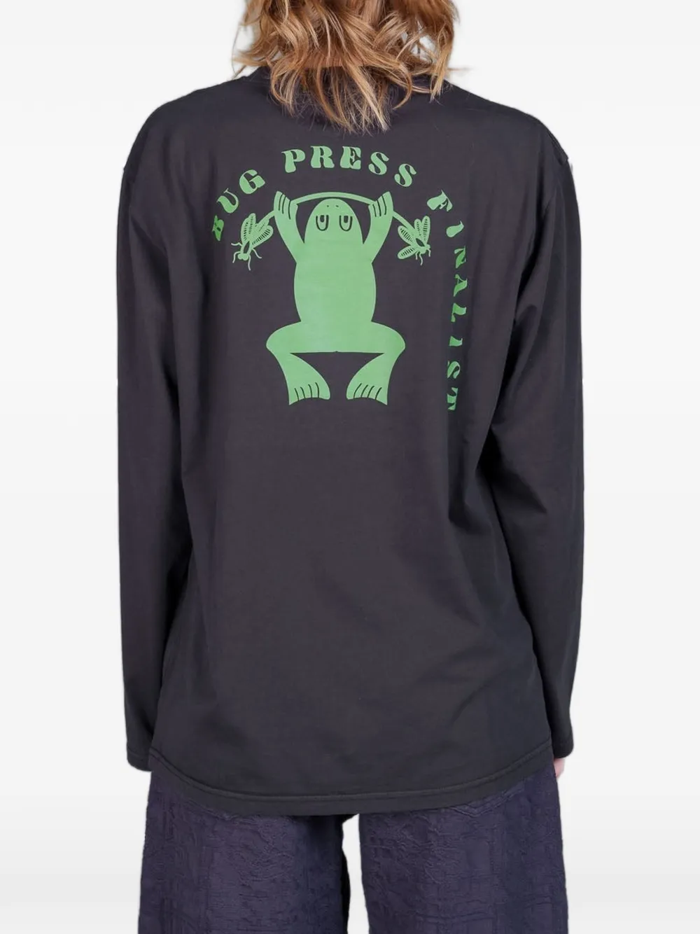 Henrik Vibskov Bug Press T-shirt Zwart