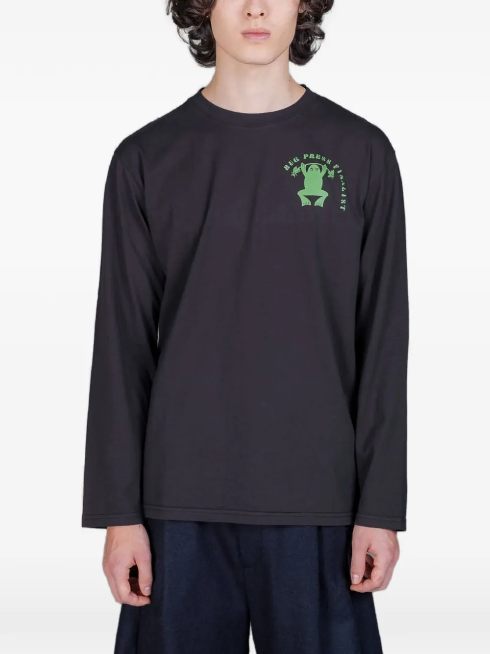 Henrik Vibskov Bug Press T-shirt Zwart