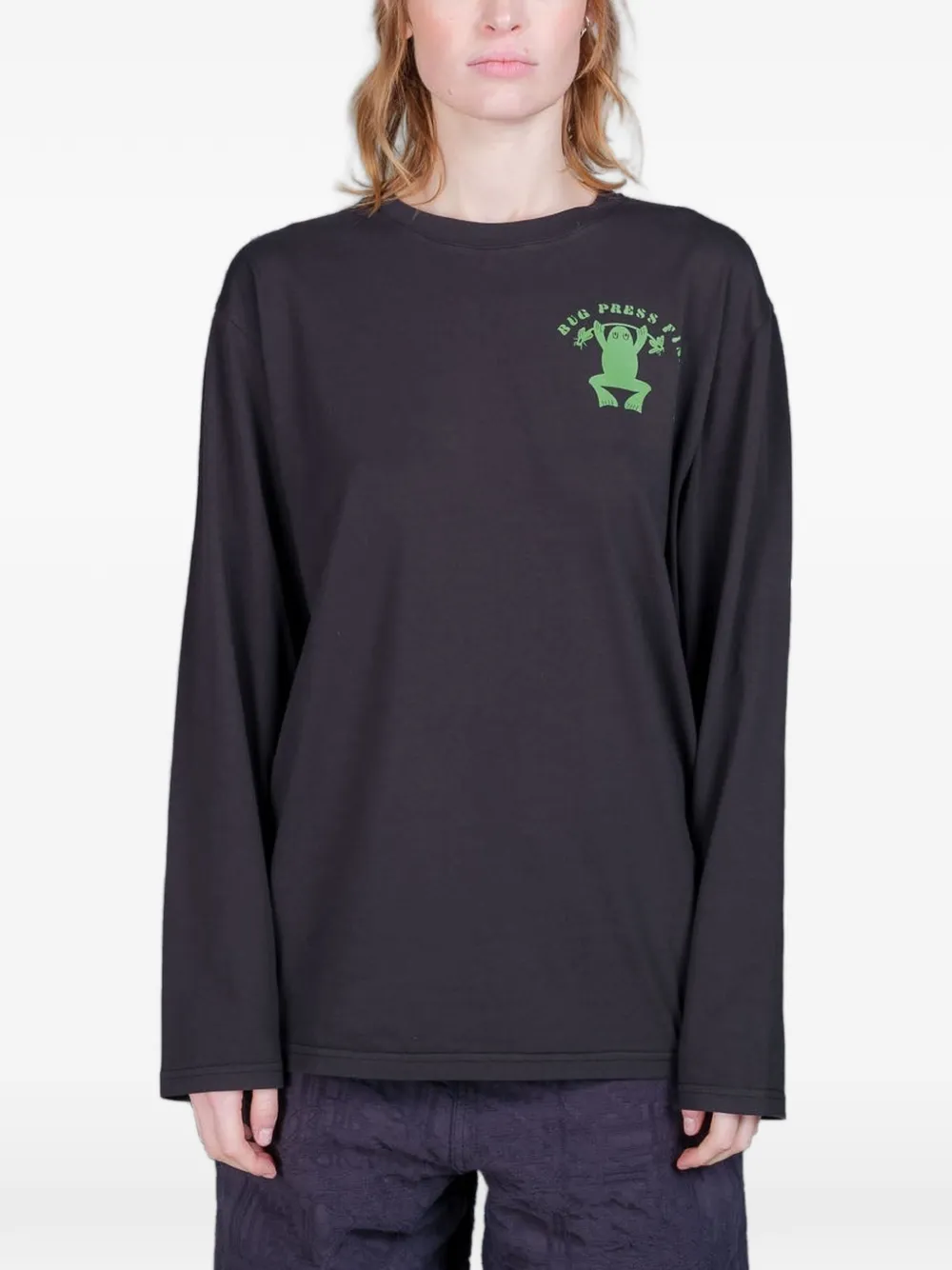 Henrik Vibskov Bug Press T-shirt Zwart