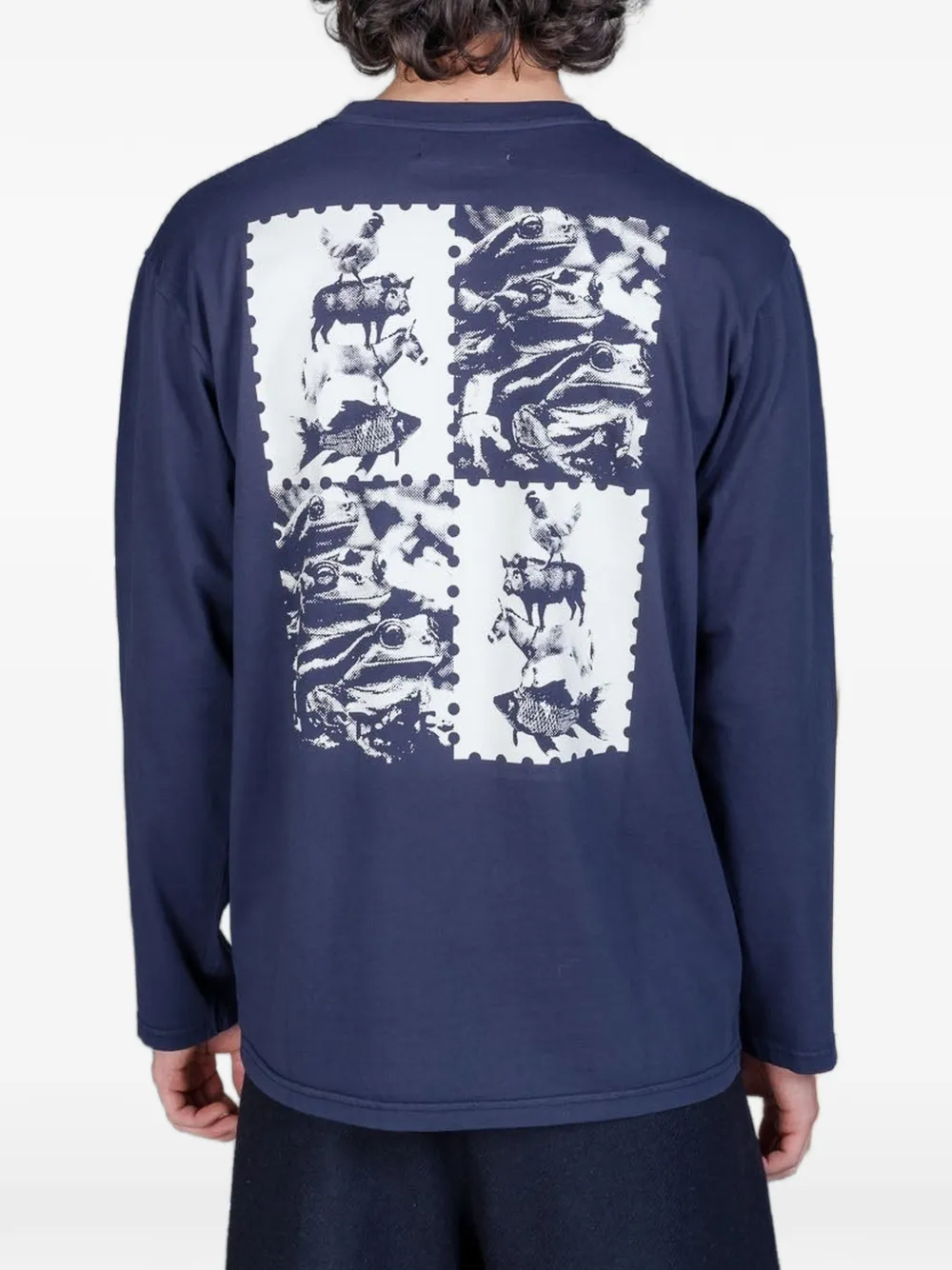 Henrik Vibskov Tower Swamp T-shirt Zwart