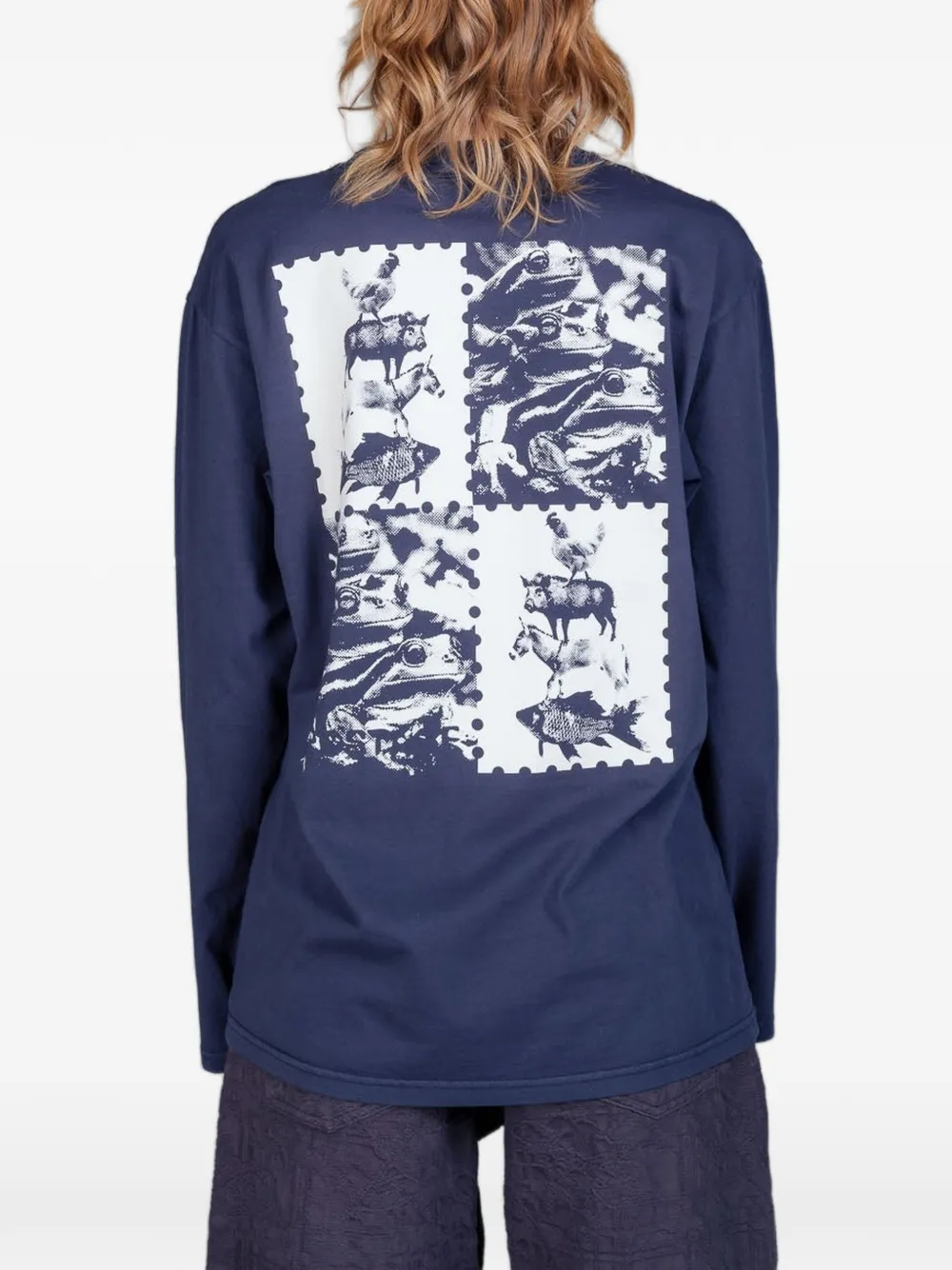 Henrik Vibskov Tower Swamp T-shirt Zwart