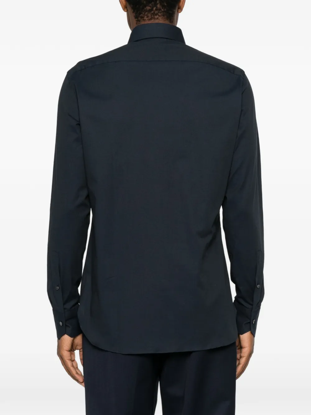 Zegna Button-down overhemd Blauw