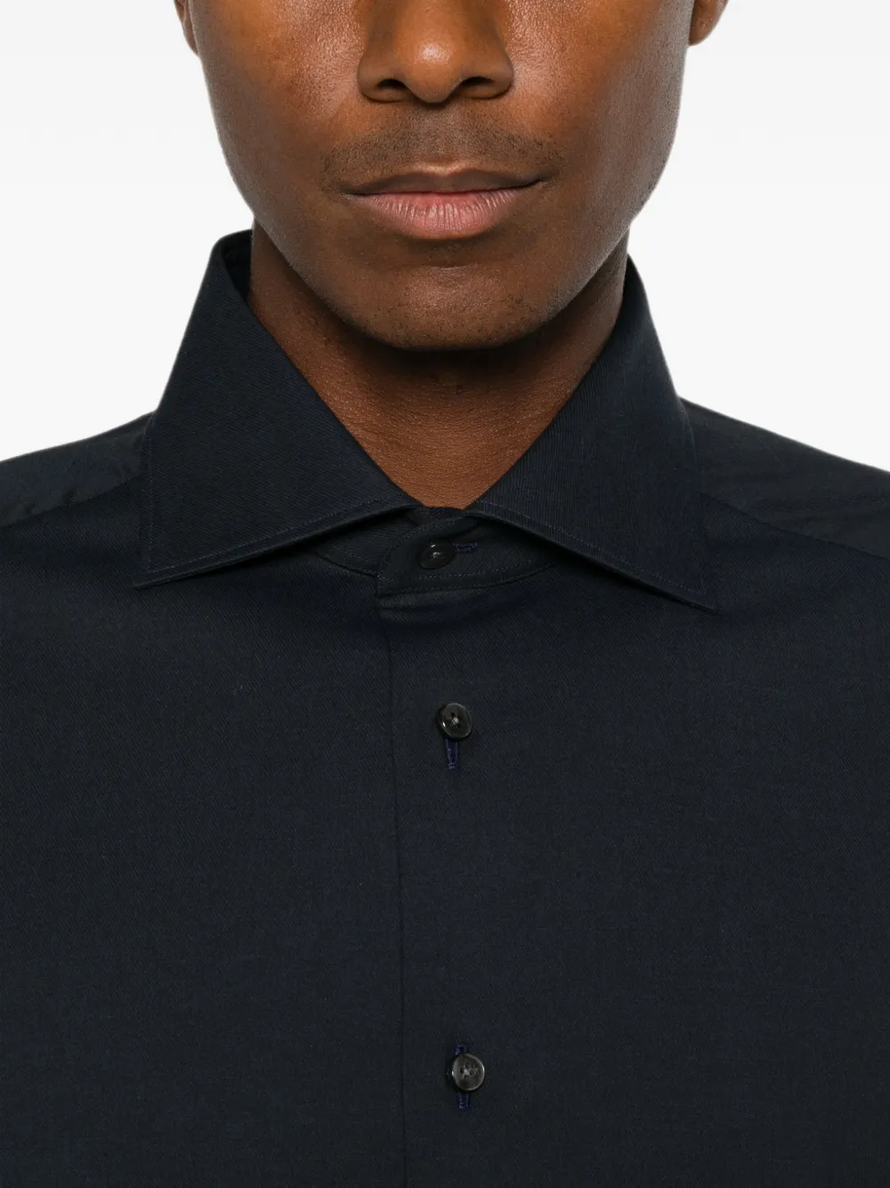 Zegna Button-down overhemd Blauw