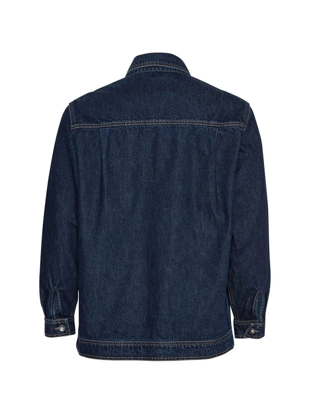 Henrik Vibskov Mads denim jacket Blauw