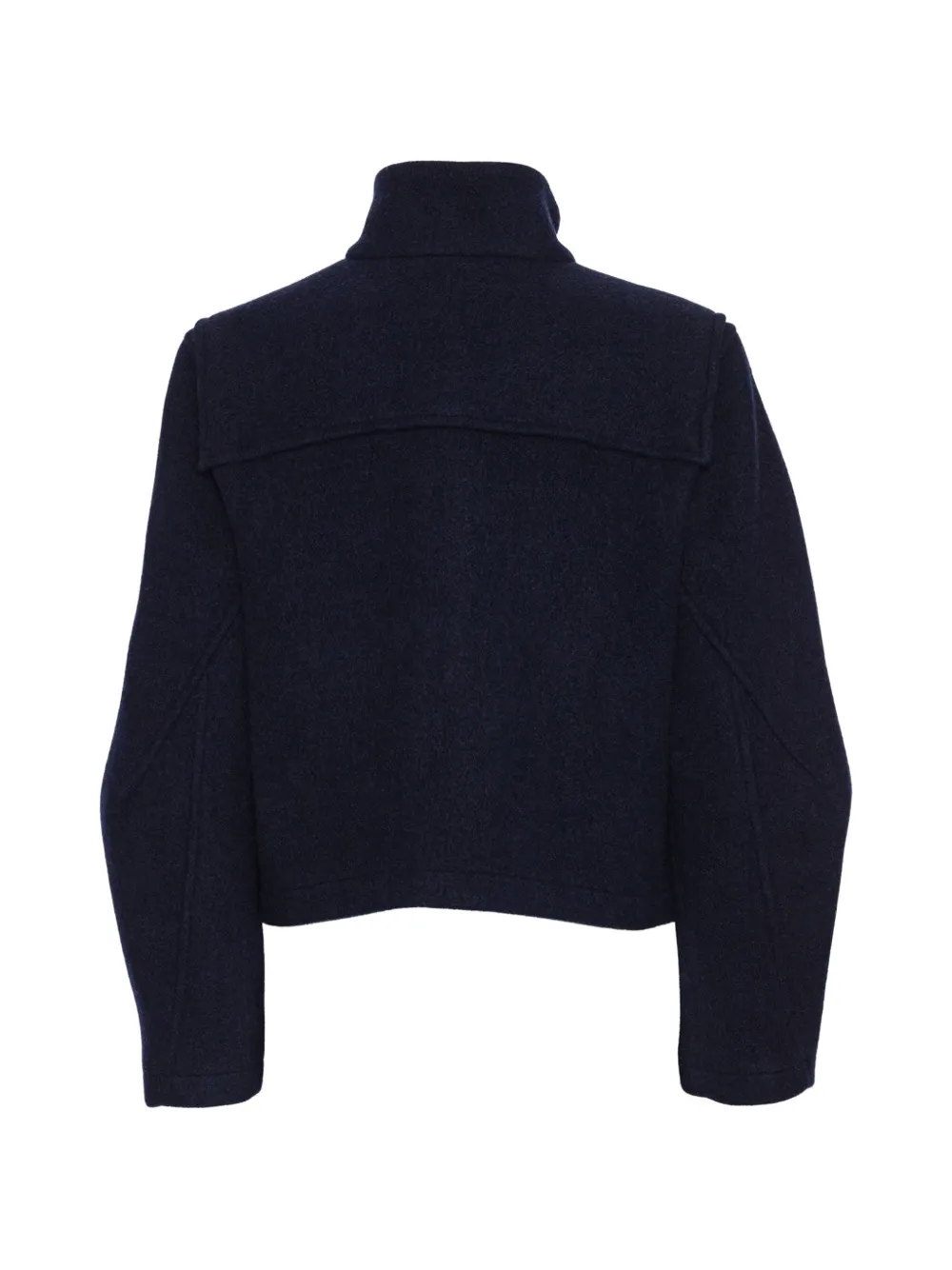 Henrik Vibskov Duffle jack met houtje-touwtje sluiting Blauw