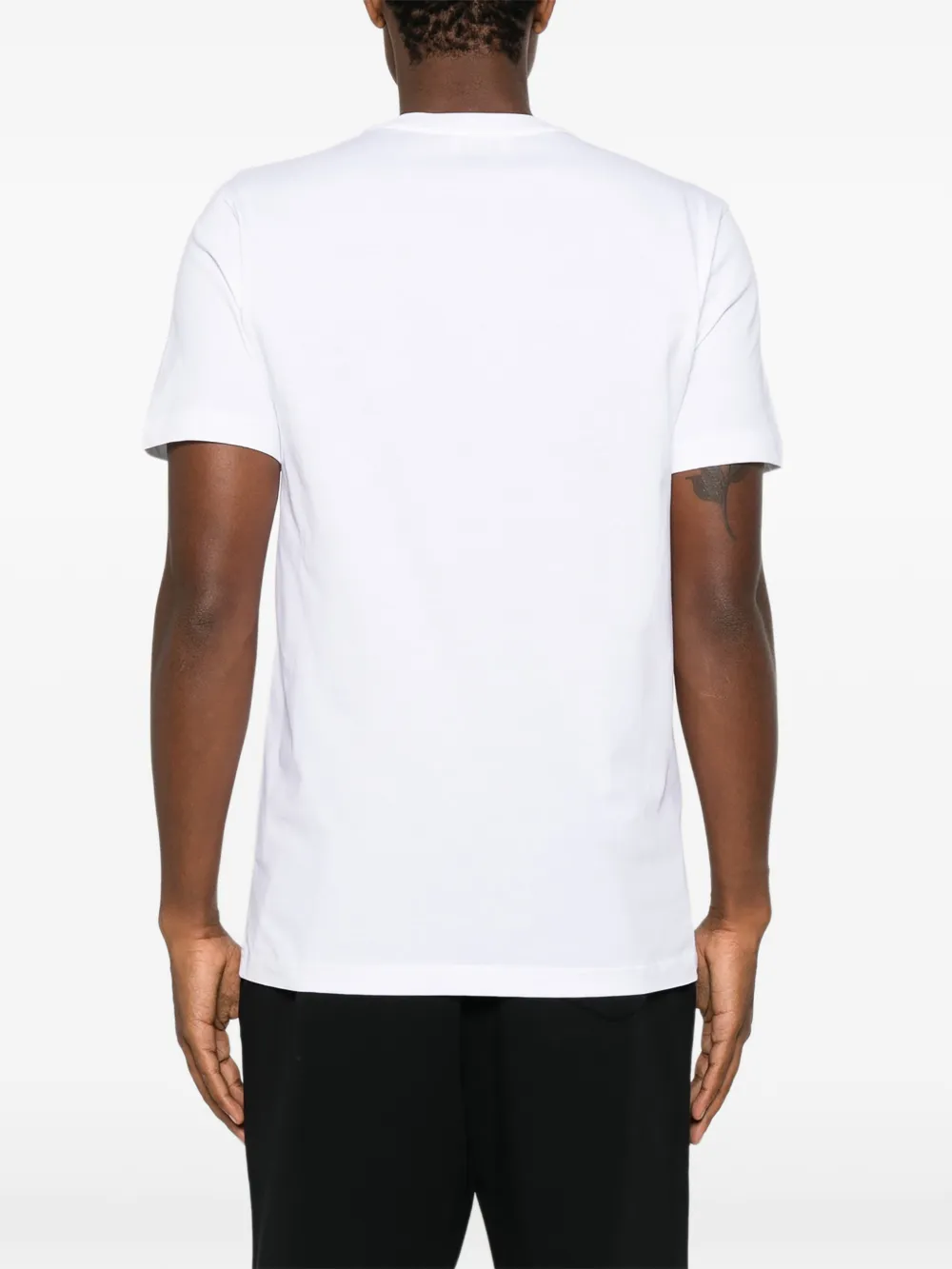 Moschino T-shirt met logopatch Wit