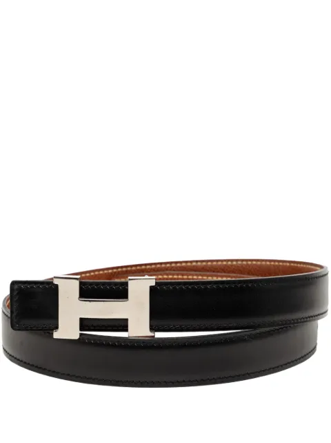 Hermès Pre-Owned cinturón Constance H Reversible de piel Epsom y swift 2001