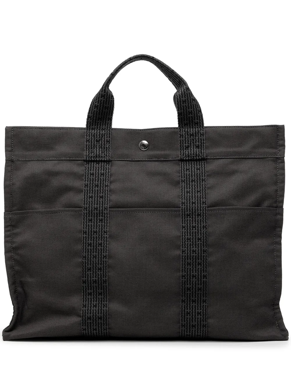 Hermès Pre-Owned 1990-2010 Herline MM Tote Bag aus Canvas - Grau