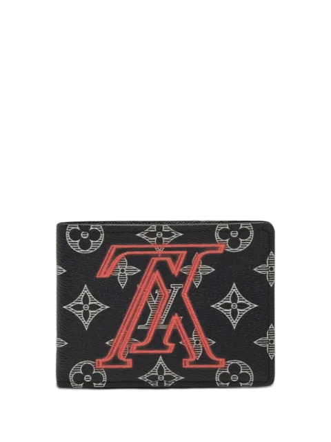 Louis Vuitton Pre-Owned 2018 Monogram Ink Upside Down Apollo Multiple Wallet small wallets