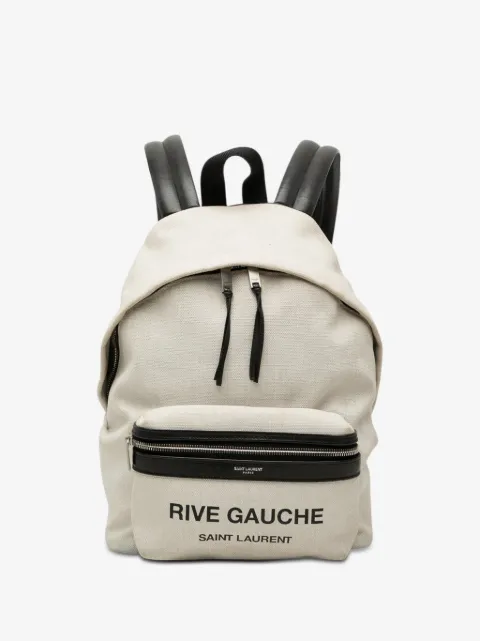 Saint Laurent Pre-Owned 2017 Canvas Rive Gauche City backpack