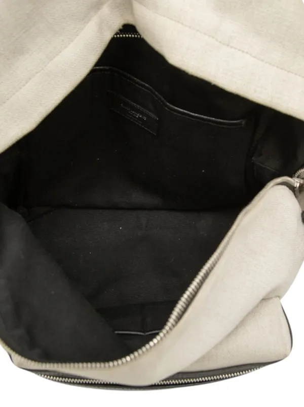 Pre-Loved Saint Laurent Canvas Rive Gauche City Backpack Saint Laurent Pre-Owned 2017 Canvas Rive Gauche City  main image 4